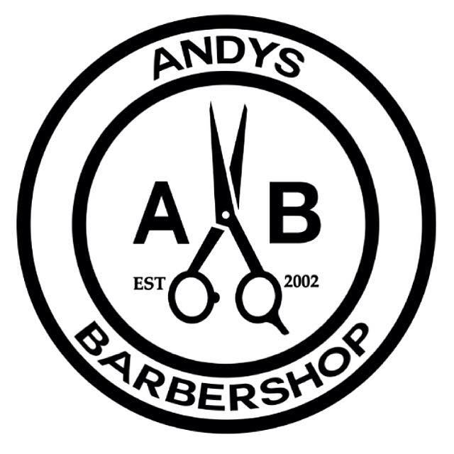 Andys Barber Shop Logo